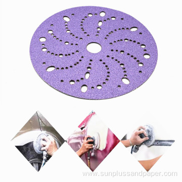 Hook and Loop Ceramic Sanding Film Sandpaper Discs